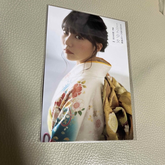 HKT48(エイチケーティーフォーティーエイト)の田中美久　写真集　イベント限定　ポストカード　HKT48 エンタメ/ホビーのタレントグッズ(アイドルグッズ)の商品写真