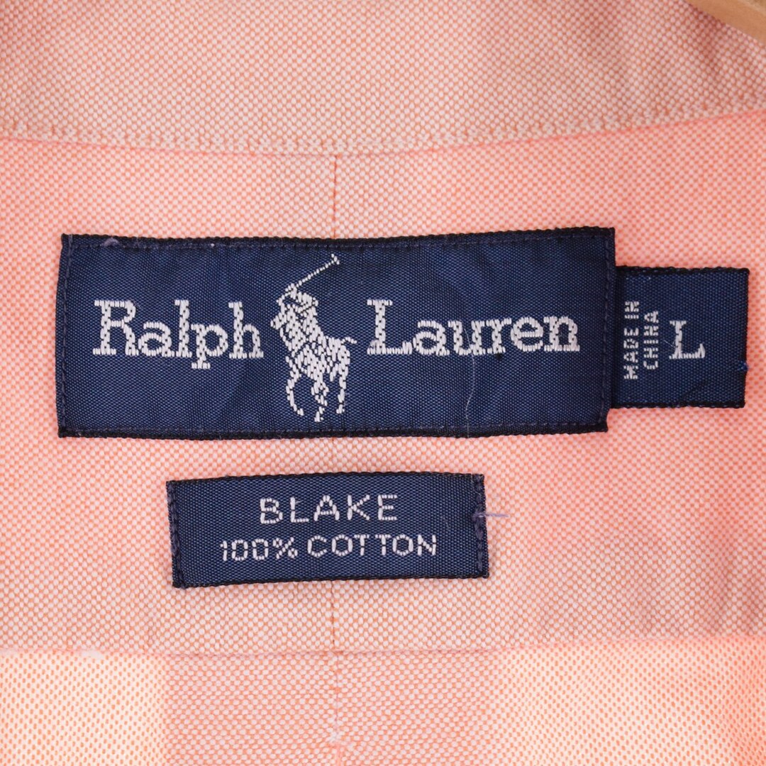 Ralph Lauren(ラルフローレン)の古着 ラルフローレン Ralph Lauren 半袖 ボタンダウンシャツ メンズXL /eaa328080 メンズのトップス(シャツ)の商品写真