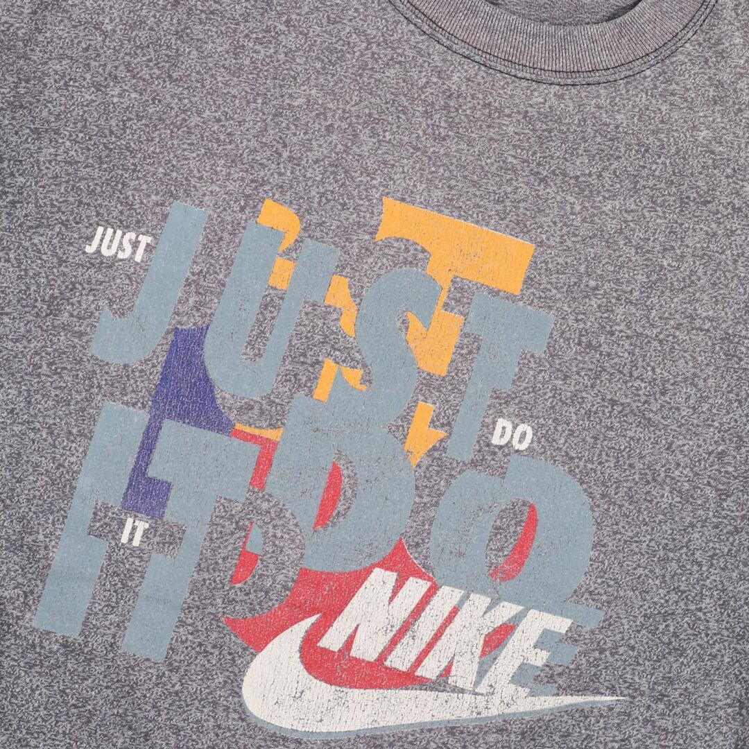 NIKE - 古着 90年代 ナイキ NIKE JUST DO IT 銀タグ プリントTシャツ