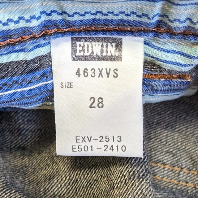 エドウィン EDWIN 463XVS レギュラーストレート デニム ジーンズ