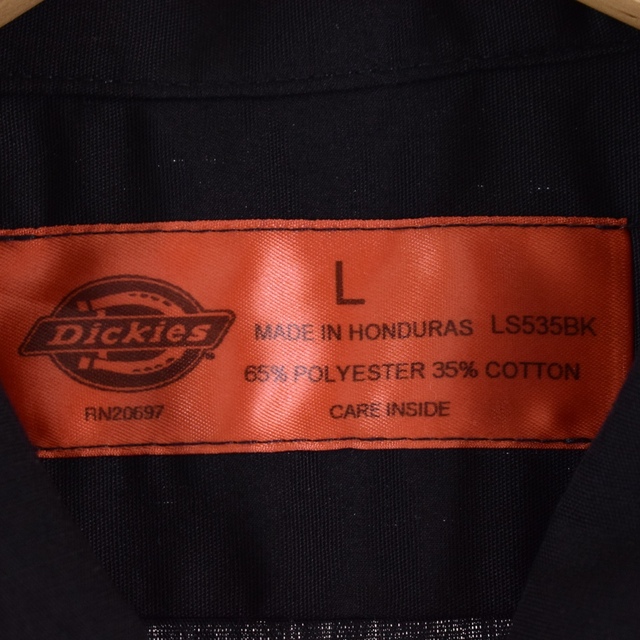 ディッキーズ Dickies 半袖 ワークシャツ メンズL /eaa332528