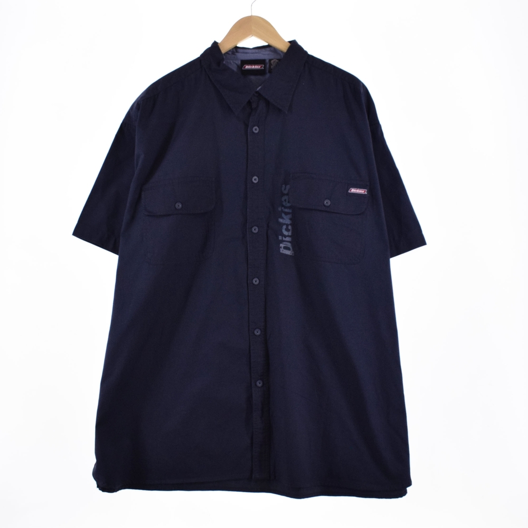 ビックサイズ ディッキーズ Dickies 半袖 ワークシャツ メンズXXXL /eaa333771