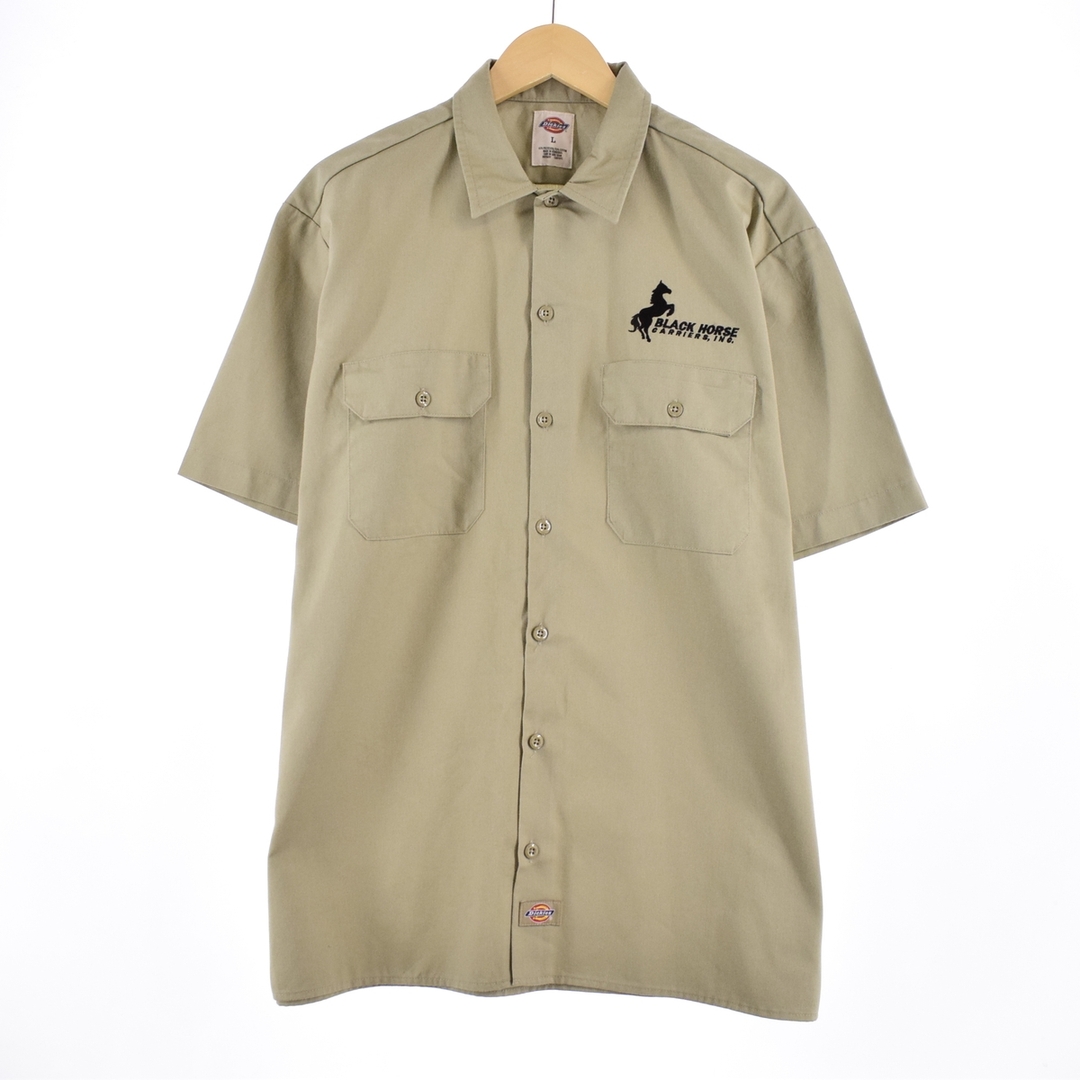 ディッキーズ Dickies 半袖 ワークシャツ メンズXL /eaa333798