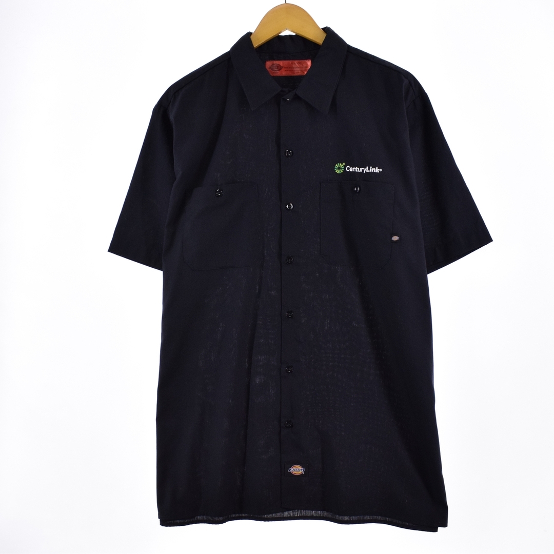 Dickies(ディッキーズ)の古着 ディッキーズ Dickies 半袖 ワークシャツ メンズXL /eaa328373 メンズのトップス(シャツ)の商品写真