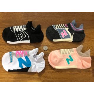 ニューバランス(New Balance)の新品ニューバランスnew balance レディースソックス靴下4足セット109(ソックス)