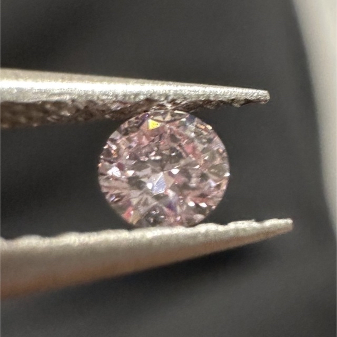 Fancy Light Pink 0.102ct GCL レディースのアクセサリー(リング(指輪))の商品写真