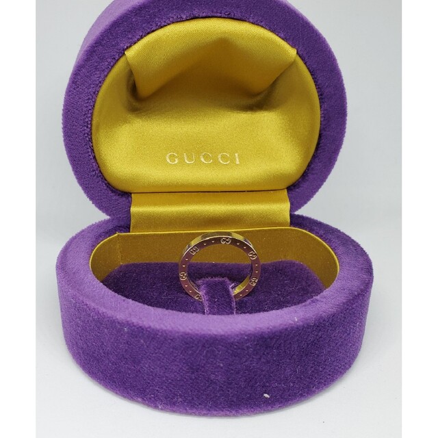 超レア廃盤品】GUCCI サイド アイコンリング AU750 大量入荷 29536円