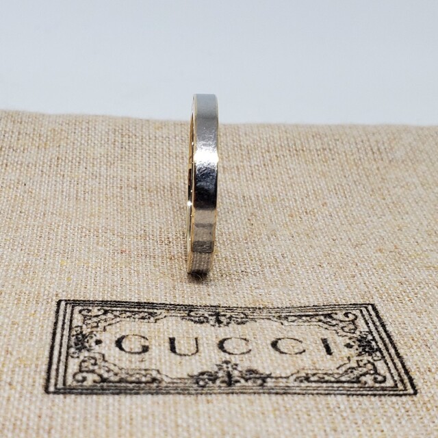 超レア廃盤品】GUCCI サイド アイコンリング AU750 大量入荷 29536円