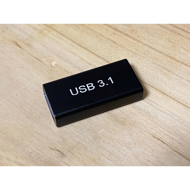 USB-C メス to USB-A メス 変換アダプタ スマホ/家電/カメラのPC/タブレット(PC周辺機器)の商品写真