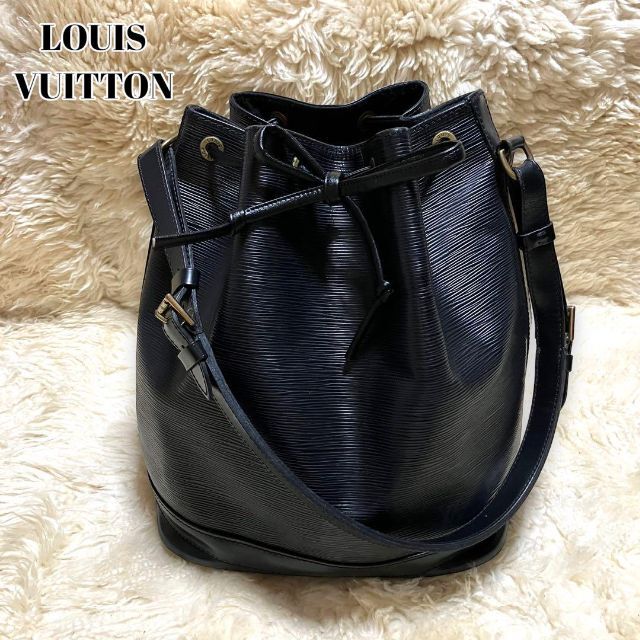 美品　LOUIS VUITTON プチノエ　エピ　レザー　ショルダーバッグ