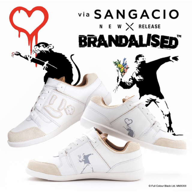 にゅーず バンクシー BRANDALISED サンガチオ SANGACIO