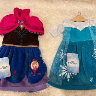 アナトユキノジョオウ(アナと雪の女王)のアナ雪　タオル　Anna&Elsa(タオル)