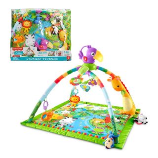 フィッシャープライス(Fisher-Price)のフィッシャープライス レインフォレスト・デラックスジムII(ベビージム)