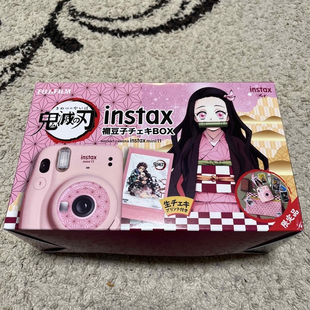 instax mini 11 鬼滅の刃 禰豆子チェキBOX 【内祝い】 スマホ/家電 ...