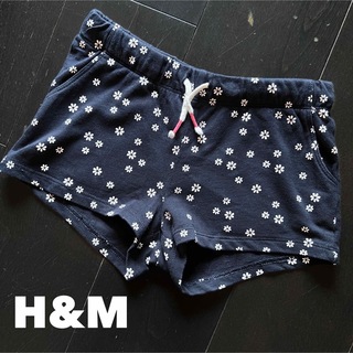 エイチアンドエム(H&M)のH&M【1回着用】120cm オーガニックコットンショートパンツ(パンツ/スパッツ)