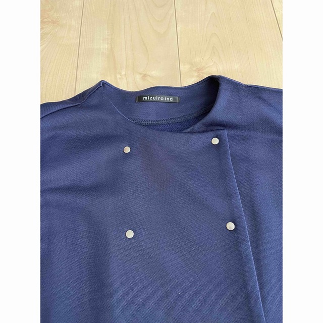 mizuiro ind - 美品 mizuiroind ダブルボタンジャケット 光沢感