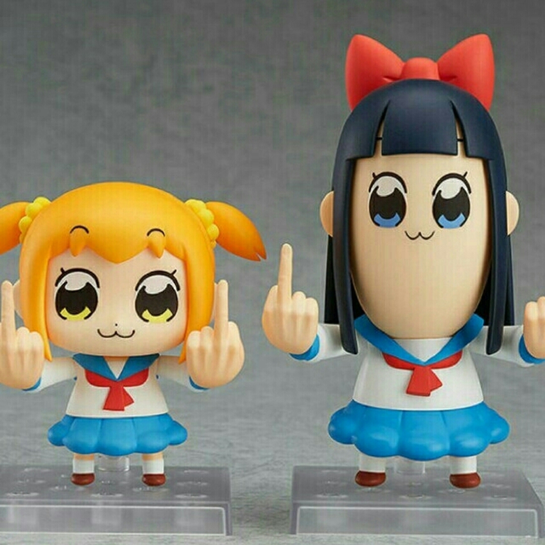 キャラクターグッズポプテピピック ねんどろいど ホプ子 ピピ美 セット