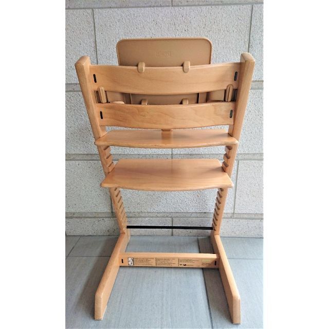 美品】ストッケ トリップトラップSN.4~ ベビーセット&トレイ付