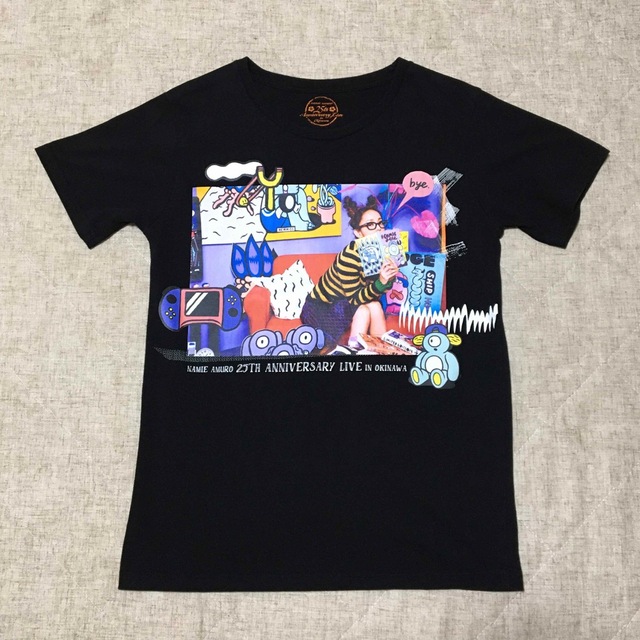 安室ちゃん沖縄25周年ハイビスカスTシャツ(安室奈美恵) - タレントグッズ 安室ちゃん沖縄25周年ハイビスカスTシャツ(安室奈美恵) - タレントグッズ