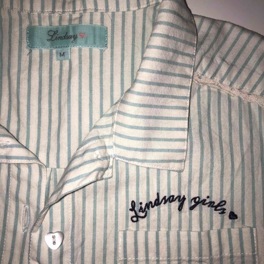 Lindsay(リンジィ)のLindsay半袖シャツとタンクトップ❤️セットで キッズ/ベビー/マタニティのキッズ服女の子用(90cm~)(Tシャツ/カットソー)の商品写真