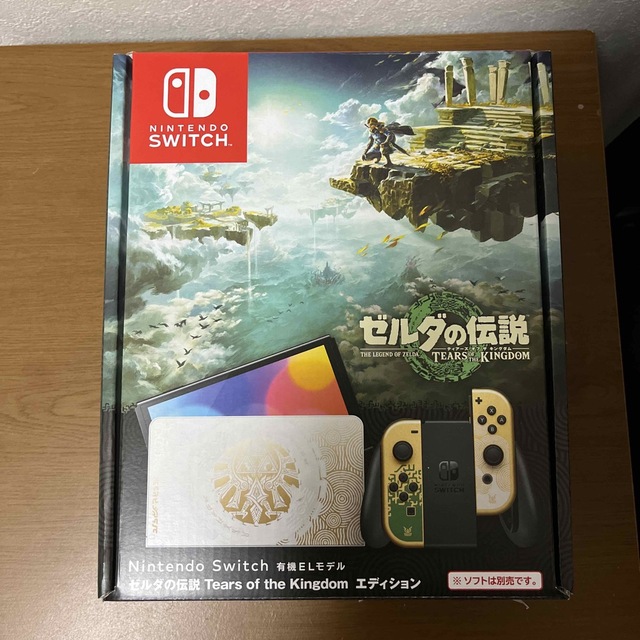 新品未使用Nintendo Switch有機EL本体　ゼルダエディション