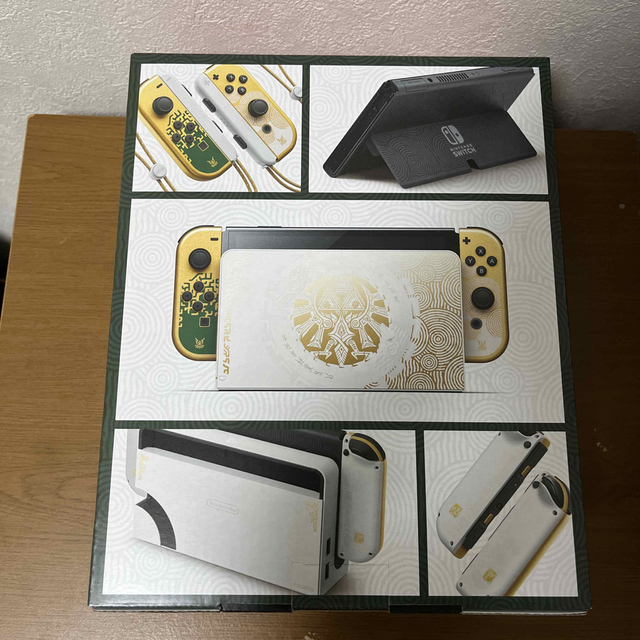 新品未使用Nintendo Switch有機EL本体　ゼルダエディション