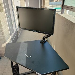 追加有り!!【引取希望】リモート、ゲーミングデスク一式モニター付き(ディスプレイ)