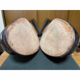オールデン】モディファイドラスト フルブローグ ウイングチップ 8EE
