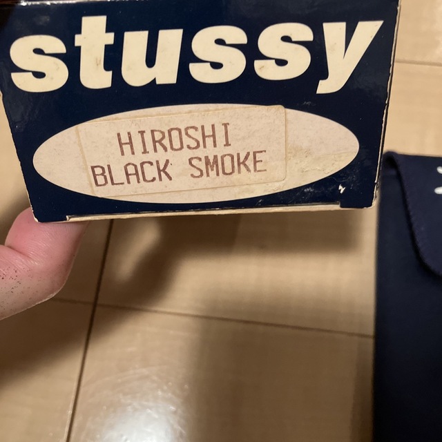 STUSSY - デッドストック old stussy 藤原ヒロシモデル 箱付 90s の