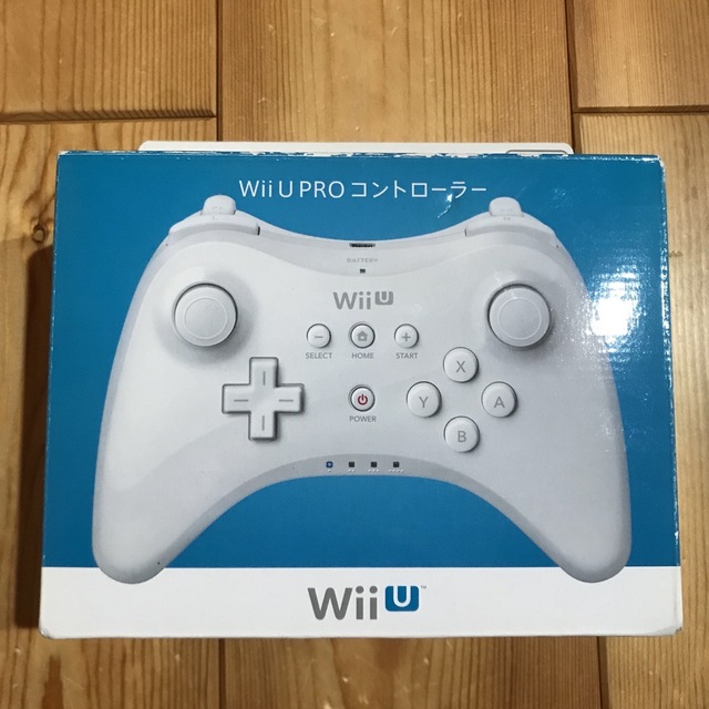 Wii U PRO コントローラー (shiro) Wii U Nintendo WII U PRO コントローラ SHIRO(バッテリーなし)
