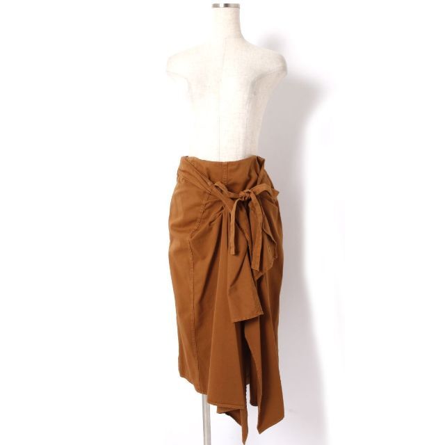 新品 DRIES VAN NOTEN SABRA アシンメトリーラップスカート