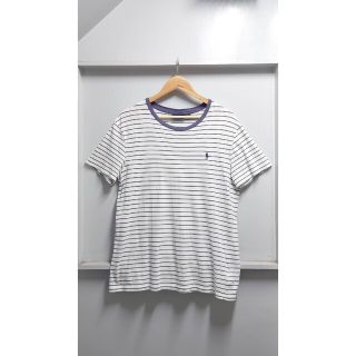 ポロラルフローレン(POLO RALPH LAUREN)のPOLO RALPH LAUREN ワンポイント ボーダー柄 リンガー Tシャツ(Tシャツ/カットソー)