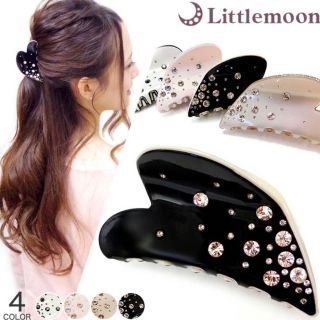 リトルムーン(Littlemoon)のバンズクリップ　ハート(バレッタ/ヘアクリップ)