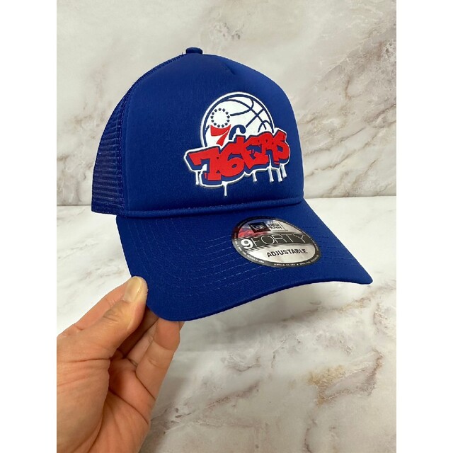 Newera 9forty フィラデルフィア76ers グラフィティ メッシュ