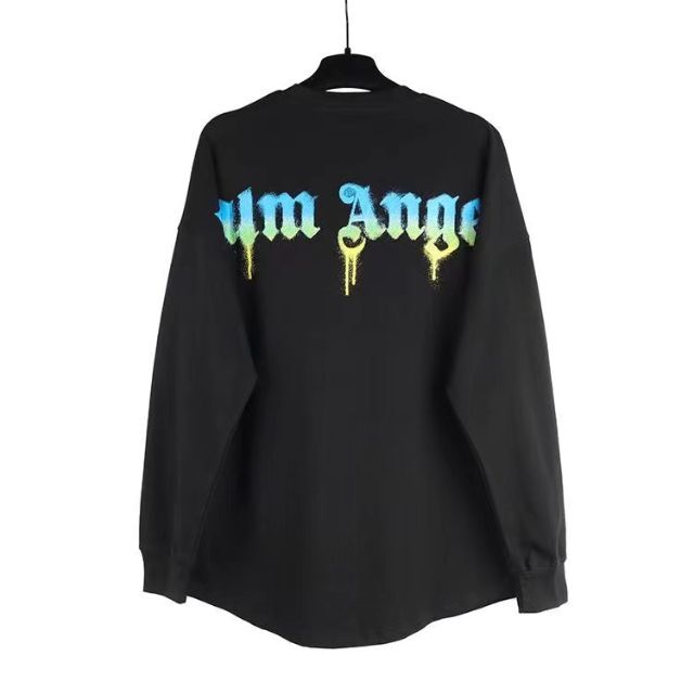 新品未使用】正規品 palm angels ロング Tシャツ Lサイズ 【感謝価格