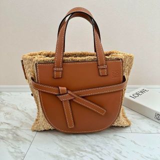 ロエベ(LOEWE)のLOEWE　ロエベ　ゲートトップハンドル　ラフィア　スモール(トートバッグ)