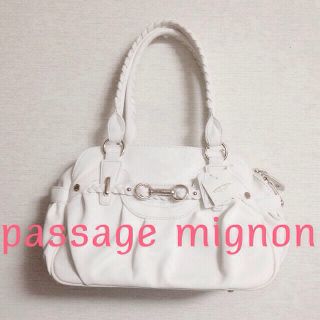 パサージュミニョン(passage mignon)の2wayバッグ(ショルダーバッグ)