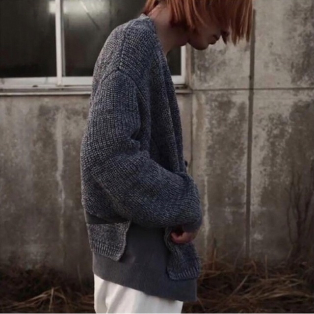 yoke 5G Connecting Rib Cardigan サイズ2