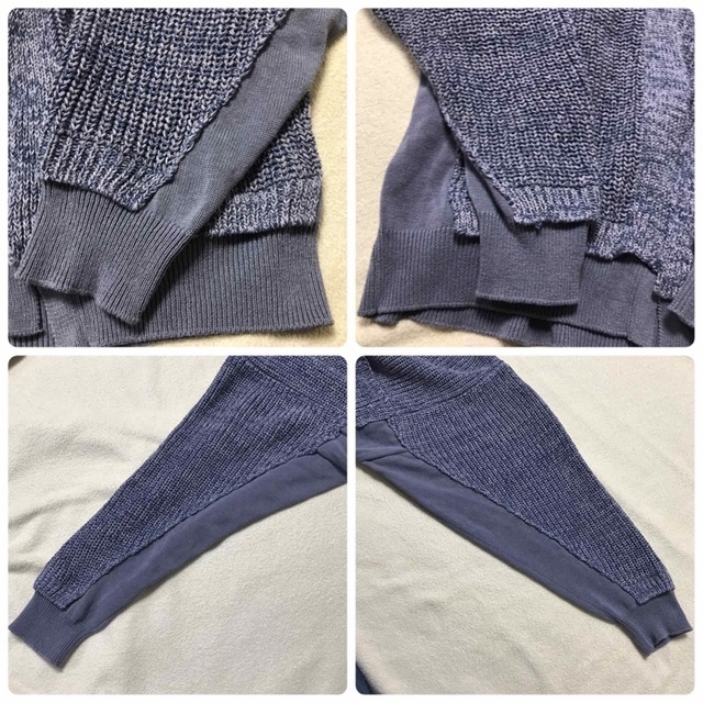 yoke 5G Connecting Rib Cardigan サイズ2