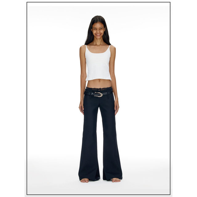 Fax Copy Express VLine Flared Suit Pants-