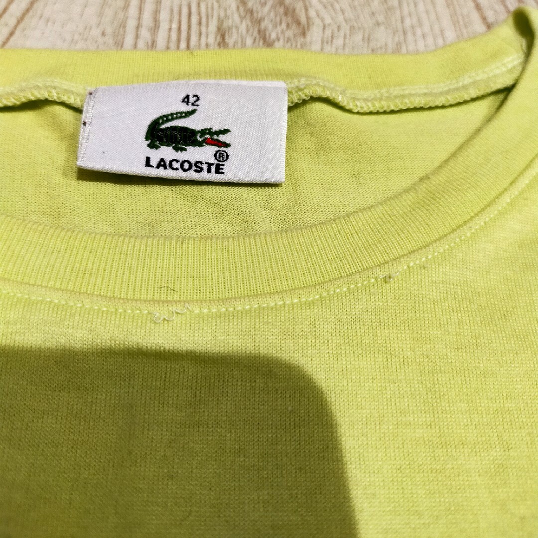 LACOSTE(ラコステ)のラコステ　LACOSTE　Tシャツ　半袖 レディースのトップス(Tシャツ(半袖/袖なし))の商品写真