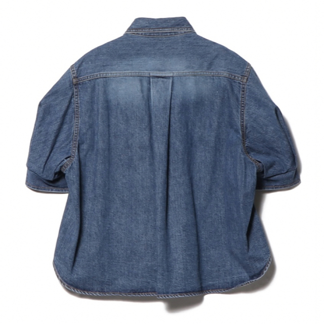 sacai - ハーフスリーブデニムシャツの通販 by もも's shop sacai - ハーフスリーブデニムシャツの通販 by もも's shop
