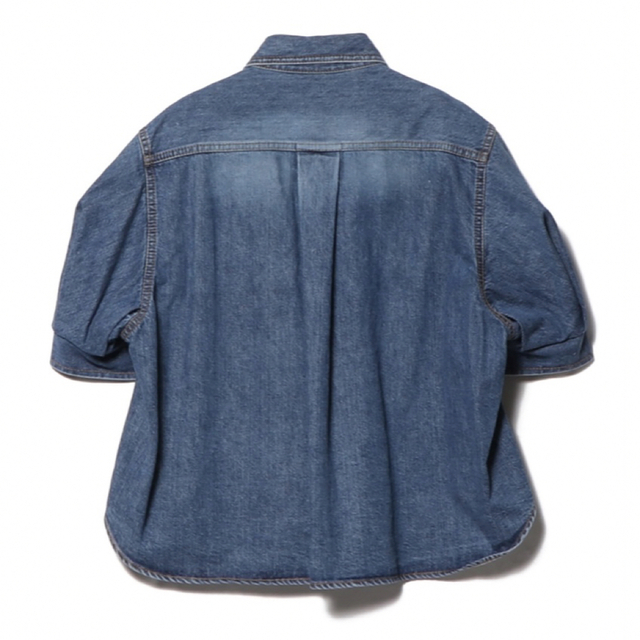 sacai(サカイ)のハーフスリーブデニムシャツ レディースのジャケット/アウター(Gジャン/デニムジャケット)の商品写真