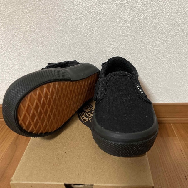 VANS(ヴァンズ)のキッズ VANS バンズ　スリッポン スニーカー　14cm キッズ/ベビー/マタニティのベビー靴/シューズ(~14cm)(スニーカー)の商品写真