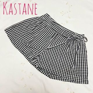 カスタネ(Kastane)のKastane カスタネ ギンガムチェックショートパンツ(ショートパンツ)