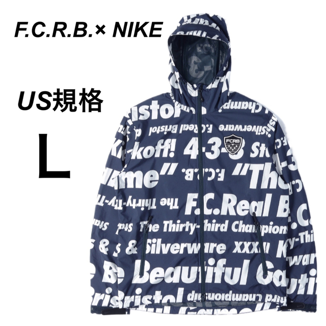 激レア総柄】F.C.Real Bristol×NIKEウォームアップジャケット