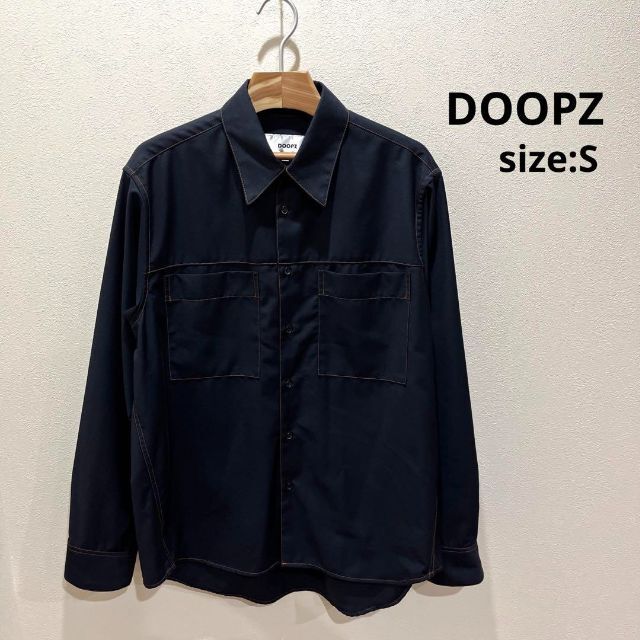 DOOPZ(ドープス)のドープス DOOPZ シャツ 長袖 ダークネイビー S メンズ トップス メンズのトップス(シャツ)の商品写真
