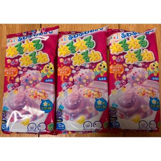 【新品未開封】 ねるねるねるね ぶどうあじ 3個セット(菓子/デザート)