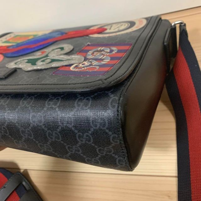 GUCCI クーリエ GGスプリーム 斜め掛け ショルダーバッグ 【良好品