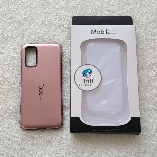 サムスン(SAMSUNG)のGalaxy20 スマホケース ギャラクシー 携帯ケース ピンクゴールド(Androidケース)